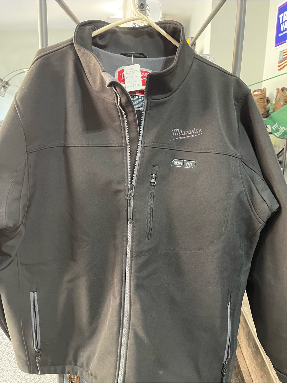 Milwaukee Men's Black Softshell Work Jacket